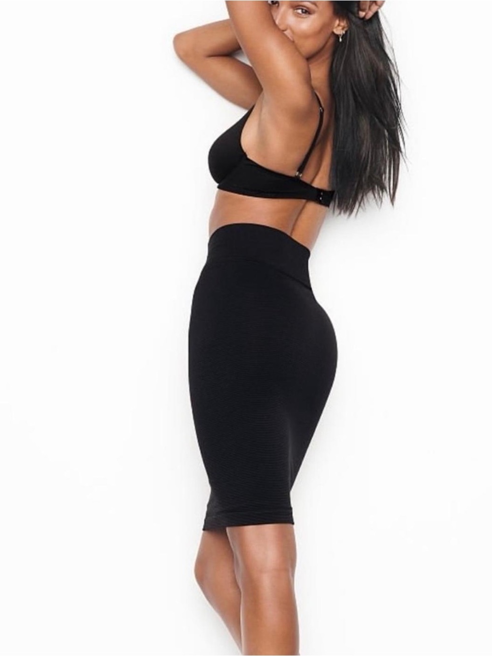 Victoria Secret- Stretch ribbed tube shaping skirt